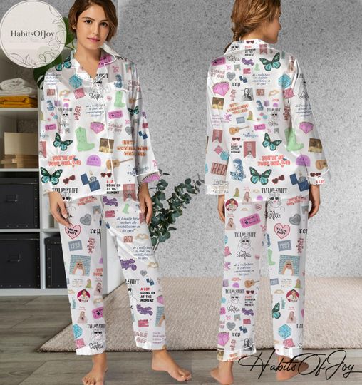 Discover Taylor Pajamas Set, Pajamas Set, Taylor Holiday Pyjamas Set