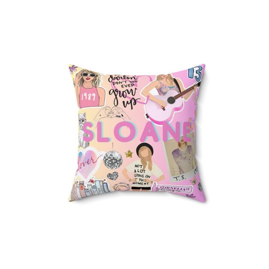 Discover Taylor Pillow taylor version Personalized Pillow Taylor Gift taylor version Bedding Personalized Pillow