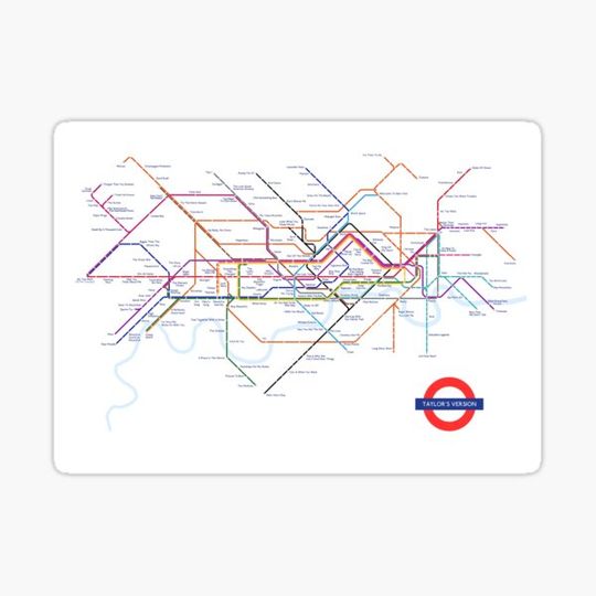 Discover Taylor Eras London Underground Map