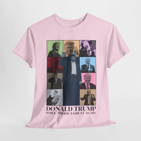 Discover Donald Trump Eras Tour 2024 Shirt - Trump Republican Gift- Trump Election 2024 T-Shirt