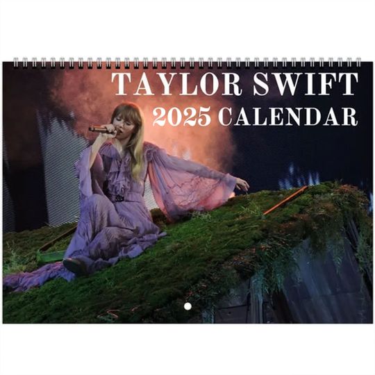 Discover 2025 Taylor Eras Wall Calendar, Eras Tour Gift, Taylor Era Gift, Fan-inspired Gift For Christmas