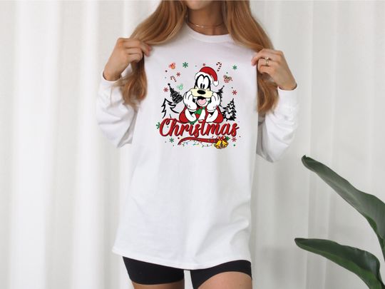 Discover Goofy Christmas Sweatshirts, Disney Goofy Christmas Sweatshirts