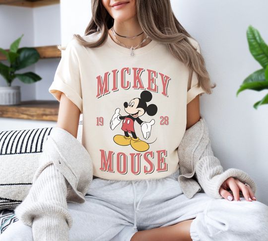 Discover Retro Mickey Mouse Shirt, Vintage Mickey Shirt, Disney Vacation Shirt, Disneyland Mickey Shirt, Magic Kingdom Shirt
