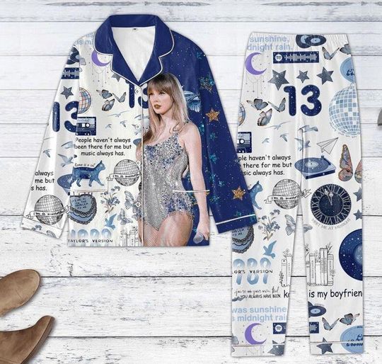 Discover 1989 Taylor's Swift Pajamas Set, Taylor Pajamas Sleepwear, All Album Taylor Pajamas
