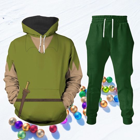 Discover Peter Pan Costume Hoodie, Peter Pan Disney Hoodie, Disneyland Trip Outfit Hoodie