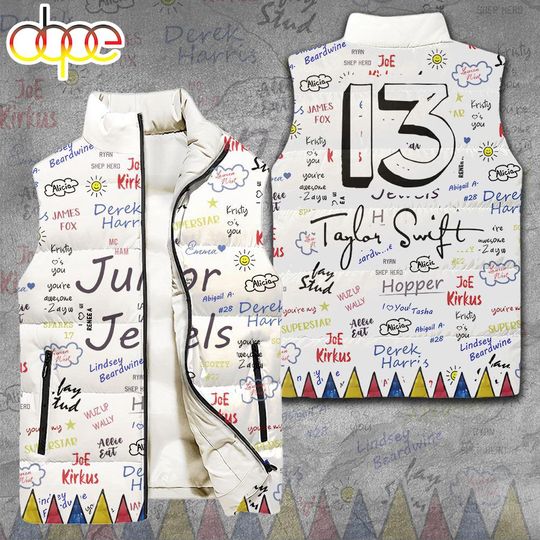 Discover Taylor Sleeveless Jackets Gift For Fan