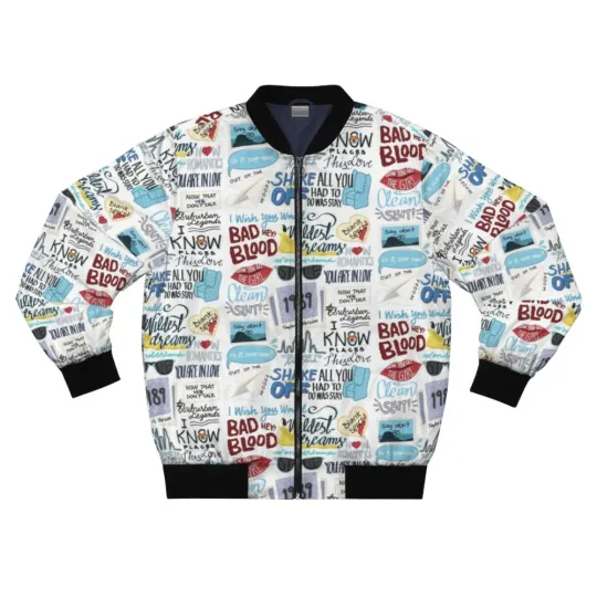 Discover Taylor Music Tour Bomber Jacket