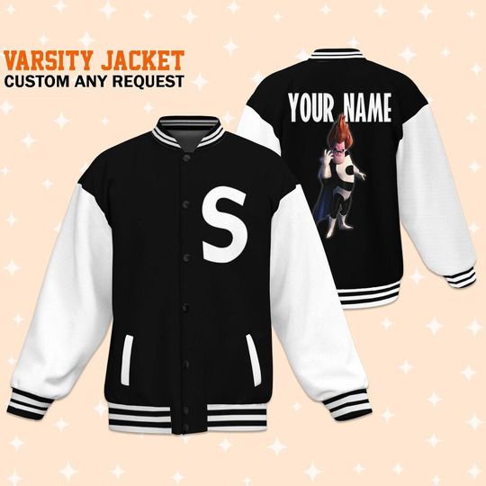 Discover Personalized Disney The Incredibles Syndrome Black And White, Adult Varsity Jacket, Personalized Disney Baseball Jacket