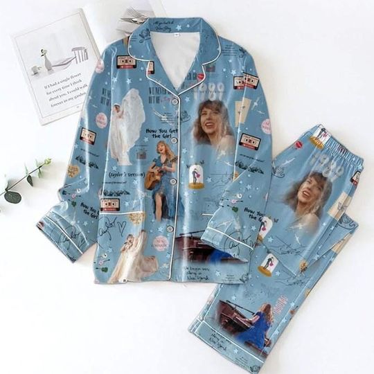 Discover Taylor 1989 Eras Tour Pajamas Set