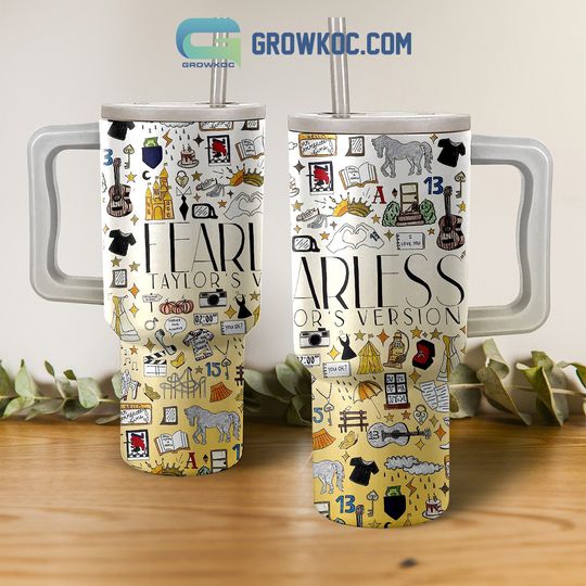 Discover Taylor Fearless Taylor’s Version 40oz Tumbler