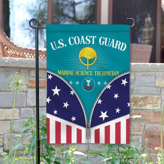 Discover Customized Coast Guard Rating Garden Flags