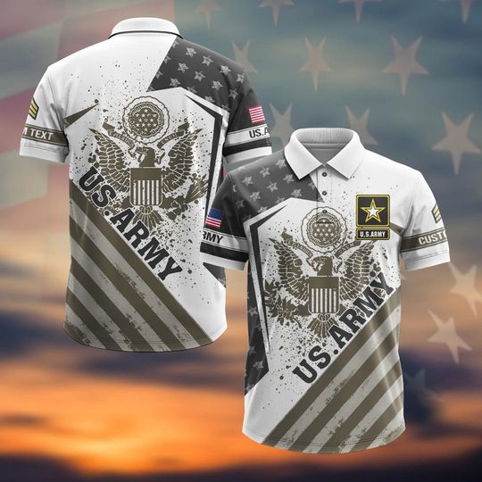 Discover Customized US Army Polo Shirt