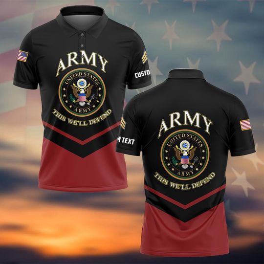 Discover Customized U.S Veteran – Polo Shirt