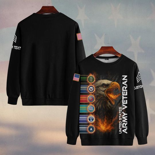 Discover Customized U.S Veteran Sweater