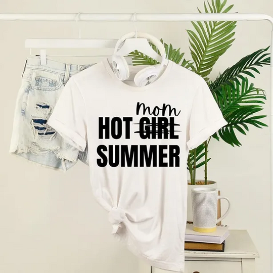 Discover Hot Mom Summer T Shirt Summer Vibes