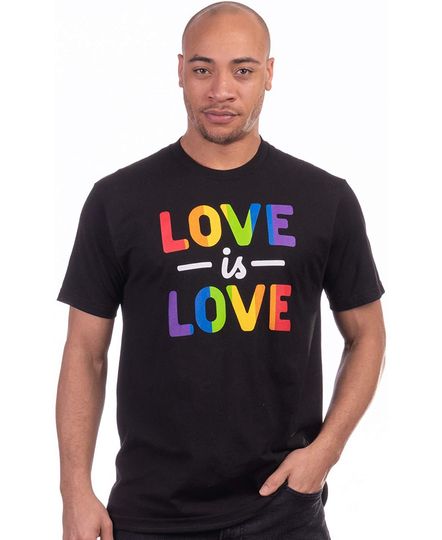 Discover Love is Love | Lesbian Gay Bisexual Transgender Ally Progressive LGBTQ Unisex Women Men T-Shirt