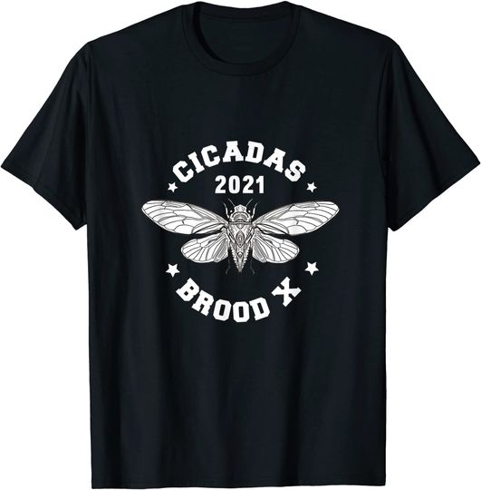 Discover Men's T Shirt Brood X Cicadas 2021