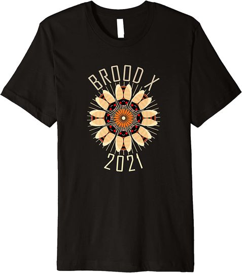 Discover Cicada Mandala Men's T Shirt Brood X 2021