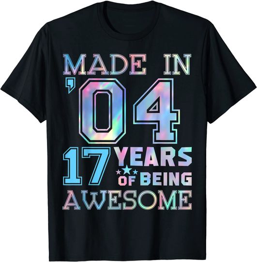 Discover Sweet seventeen 17th Birthday Tee Shirt For Teens Girls Boys T-Shirt