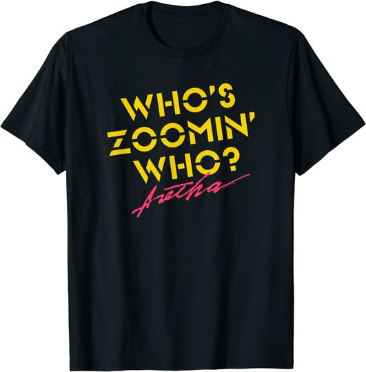 Discover Aretha Franklin Who's Zoomin' Who? T-Shirt