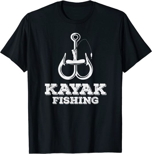 Discover Kayak Fishing I Kayaking Fisherman Fisher Kayaker T-Shirt