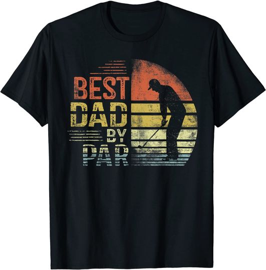 Discover Mens Best Dad By Par Daddy Father's Day Gifts Golf Lover Golfer T-Shirt