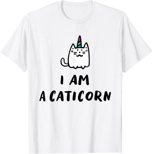 Discover Unicorn Cat I'm a Caticorn T-Shirt