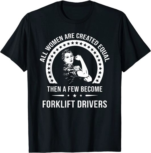 Discover Forklift Driver Shirt for Women | Forklift Driver T-Shirt