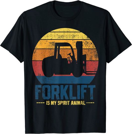 Discover Forklift Vintage T-Shirt