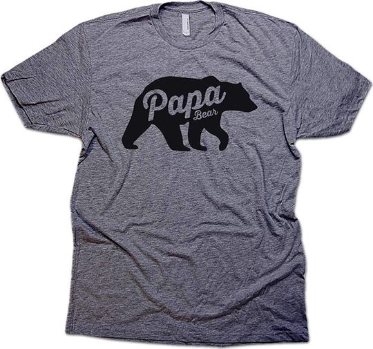 Discover Papa Bear T-Shirt for Dad