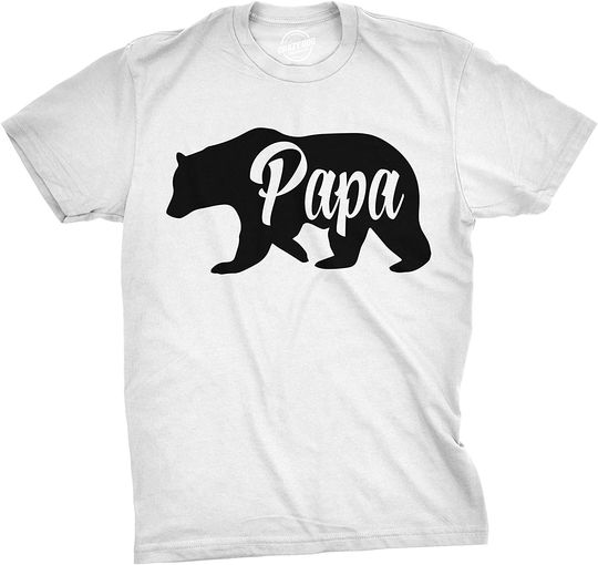 Discover Mens Papa Bear Funny Shirts for Dads Gift Idea Humor Novelty Tees Family T Shirt