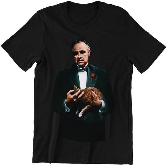 Discover The Godfather Vito Corleone's Cat Unisex Tshirt