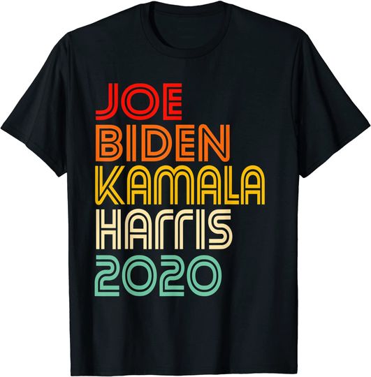 Discover Biden Harris 2020 VP Joe Biden Kamala Harris Vintage Style T-Shirt