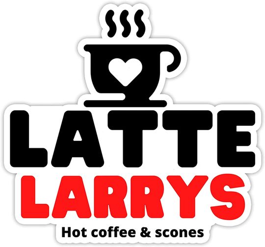 Discover Curb Your Enthusiasm Latte LARRYS Latte Larry s  Sticker 2"