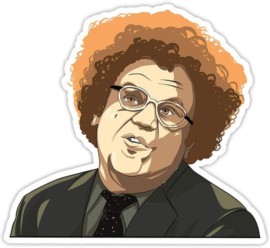 Discover Check It Out! Dr. Steve Brule  Broats Sticker 3"