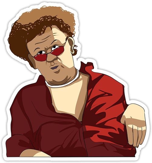 Discover Check It Out! Dr. Steve Brule  Pritza Sticker 2"