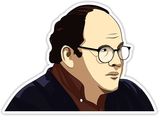 Discover Seinfeld George Costanza Jerry, Just Remember.It’s Not A Lie If You Believe It Sticker 3"