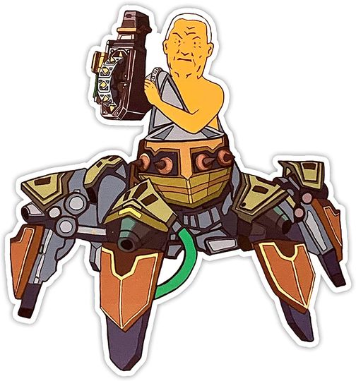 Discover King of The Hill Cotton Hill x Urgot Sticker 2"
