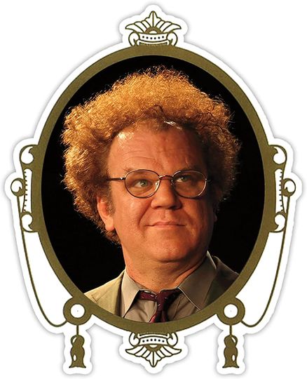 Discover Check It Out! Dr. Steve Brule Dr Drengus for Your Health Sticker 2"