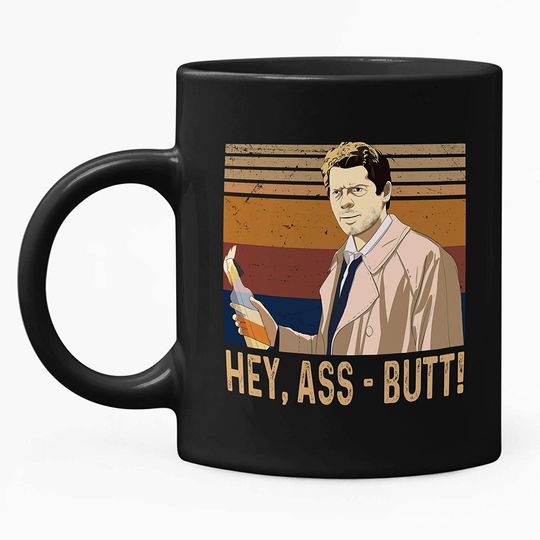Discover Castiel Hey, Ass Butt Mug 11oz