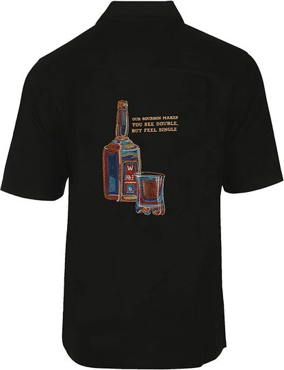 Discover Weekender Men's Bourbon Barrel Embroidered Shirt