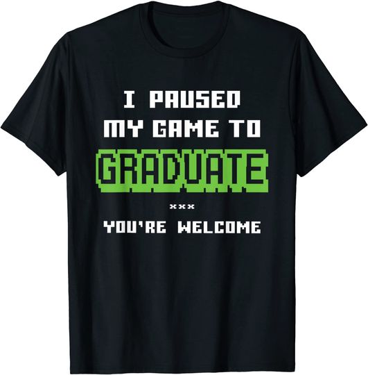 Discover 2021 Funny Gamer Graduate Graduation T-Shirt