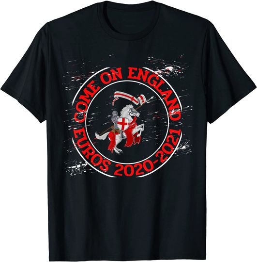 Discover Euro 2021 Men's T Shirt Come On Football Supporters Design