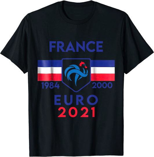Discover Euro 2021 Men's  T Shirt France Football Team