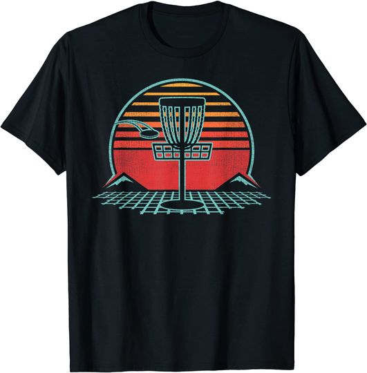 Discover Disc Golf Retro Vintage 80s Style T-Shirt