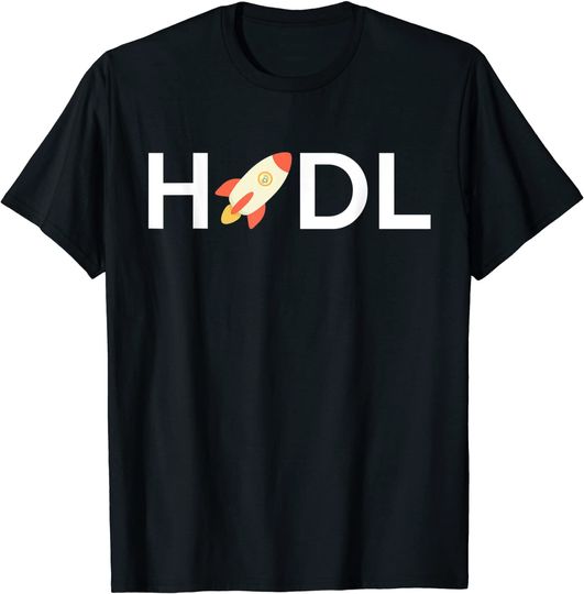 Discover Funny HODL Bitcoin Dogecoin Shiba Inu Cryptocurrency T-Shirt T-Shirt