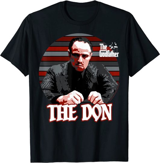 Discover The Godfather The Don Saturated Portrait T-Shirt