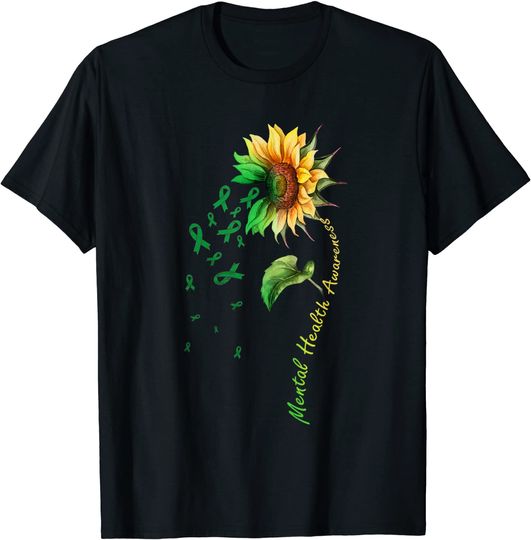Discover Mental Health Awareness Sunflower Shirt