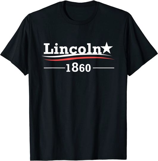 Discover President Abraham Lincoln Campaign Honest Abe Gift T-Shirt