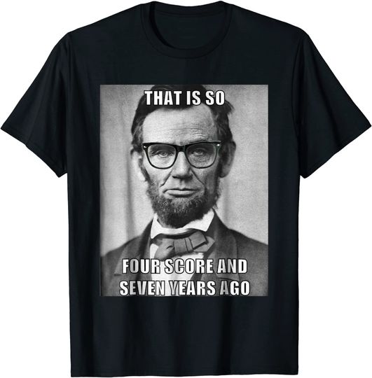 Discover Funny Hipster Abraham Lincoln T Shirt